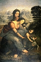 LEONARDO DA VINCI (1452-1518) - lavirgen santa anay el nino